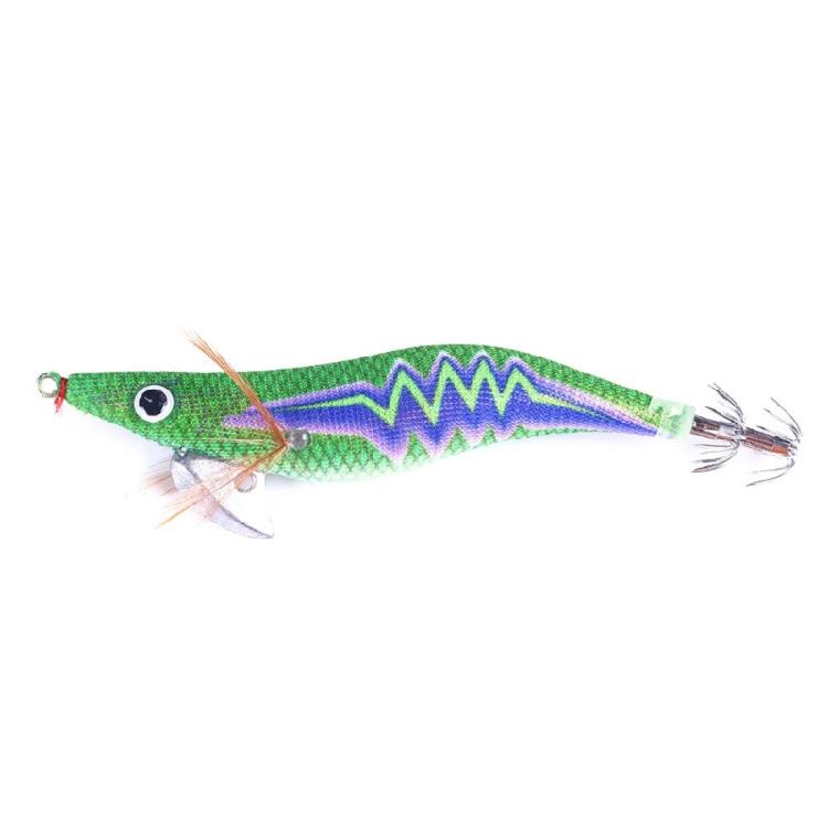 10Pcs/pack Saltwater and Freshwater Angling Shrimp Cuttlefish Jig Hook Squid Jig Fishing Lures Set with Shrimp Designs