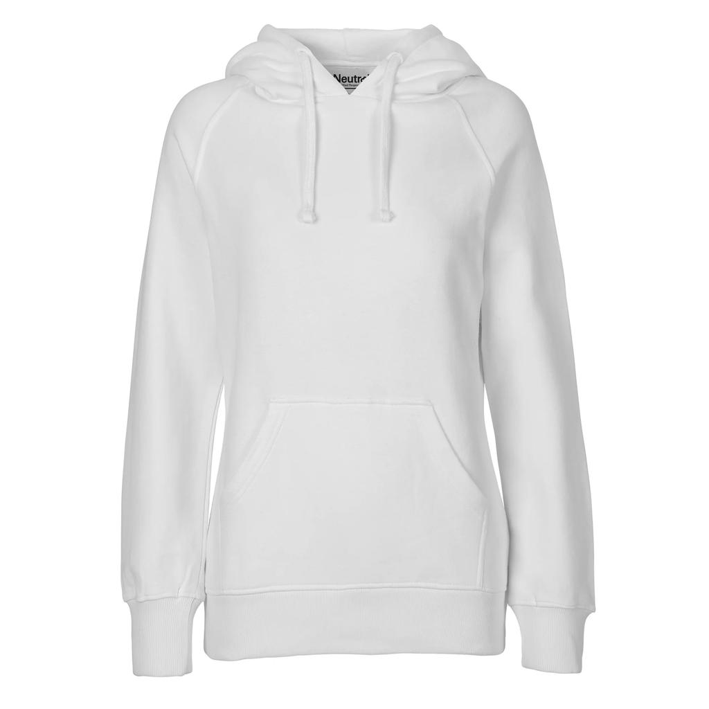 Neutraler Damen/Damen Einfarbiges Kapuzensweatshirt
