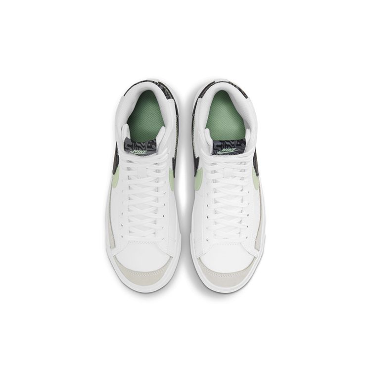 Nike Blazer Mid '77 SE (GS) White Vapor Green Smoke Grey Black DD1847-100
