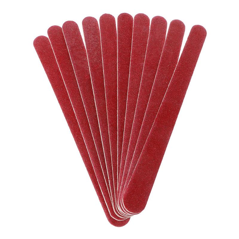 10 шт. Шлифовальные файлы для ногтей, полировка, акриловая наждачная бумага, буферный набор для маникюра, инструменты 10PCS