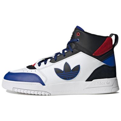 Originals Drop Step Mid Top Sneakers White/Black/Blue Sneakers GW6188