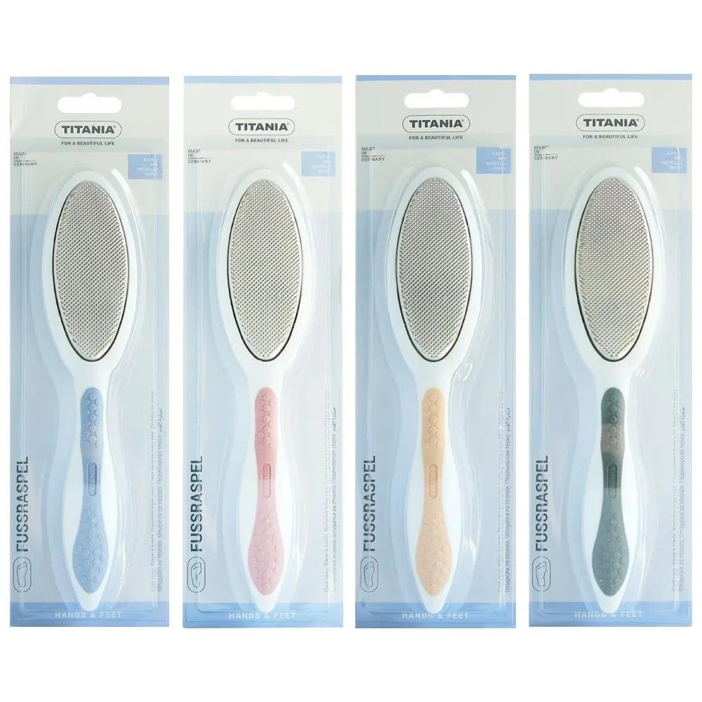 1 TITANIA Metal Sand Double Foot File (Random Color)