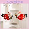 Christmas Deer Resin Tree Ornament For Holiday Decor With Cartoon Style And Festive Themes