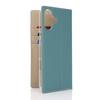For iPhone 17 Wallet Case Genuine Cow Leather Phone Cover Litchi Texture