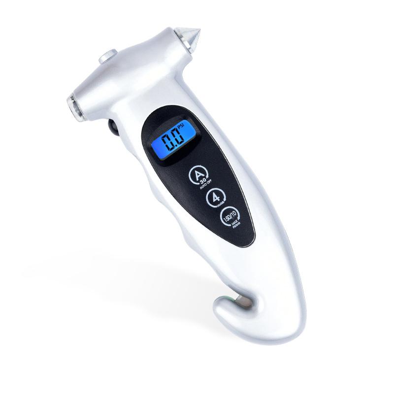 Digital Car Tire Tyre Air Pressure Gauge Meter LCD Display Manometer Barometers Tester for Car Truck Motorcycle
