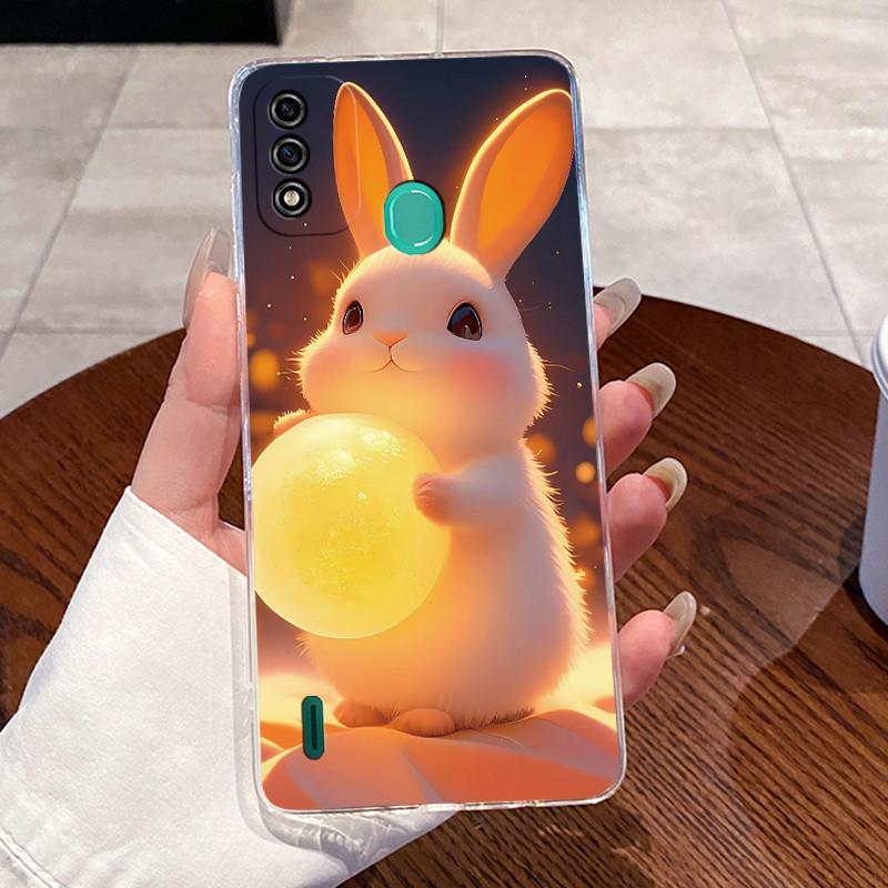 Casing For ITEL A48 Aesthetic Luxury Cute Cool Boys Girls Soft Silicone Phone Case Back Cover For ITEL A48 Transparent TPU Shell