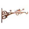 Wall Plant Hanger Metal Coated Wall-mounted Hook Rust-Proof Indoor Outdoor Bracket