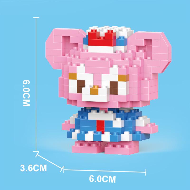 LEGO-Compatible Mini Building Blocks: Cartoon Figurines & Educational Toys