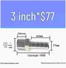 304 Stainless Steel Hex Threaded Water Hose Barb Connector