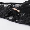 Sexy Lace Thong G-string for Women Hollow Cross Strap Panties Summer Low Waist Underwear