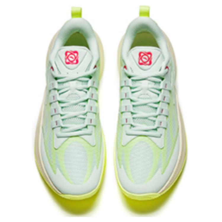 Anta Men Kuangchao 6 Professional Basketball Shoes Light Green Neon Yellow White 912421601Q-6