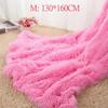 Super Soft Long Shaggy Fuzzy Fur Faux Fur Warm Elegant Cozy With Fluffy Sherpa Throw Blanket
