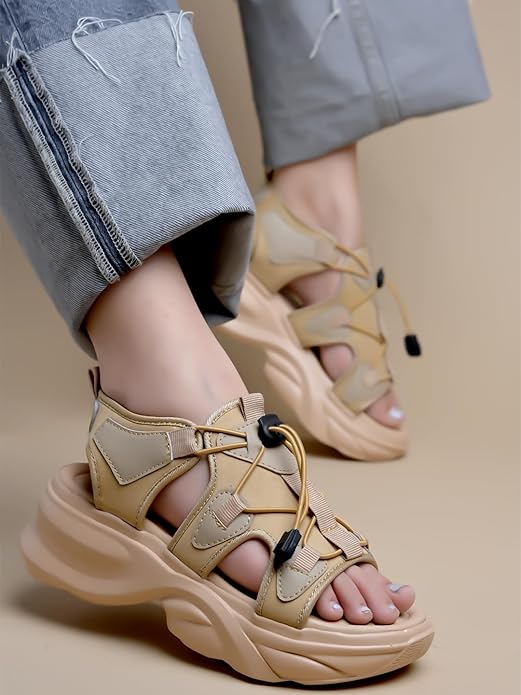 Shoetopia Smart Casual Sporty Sandals For Women & Girls