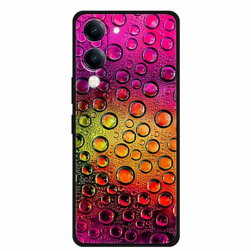 For Vivo Y29s Case Phone Cover Black Silicone Soft Case for Vivo Y19s GT Cover 6.74" Shell Dustproof Coque VIVO Y19sGT Y29 S 5G