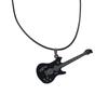 Trendy Pendant Sweater Chain Leather Guitar Necklaces Jewelry Fashion Accessories Clavicle Chain