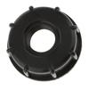 1000 Water Tote Tank Adapter Hose Cap 60mm Coarse Thread Outlet, 1/2inch+3/4inch=2PCS