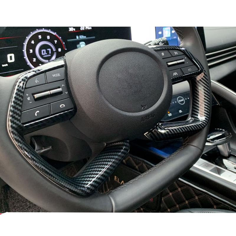 Car Steering Wheel Decorative Strip Accssories For Hyundai Elantra Interior Stickers Auto Styling Trim    2024 2025
