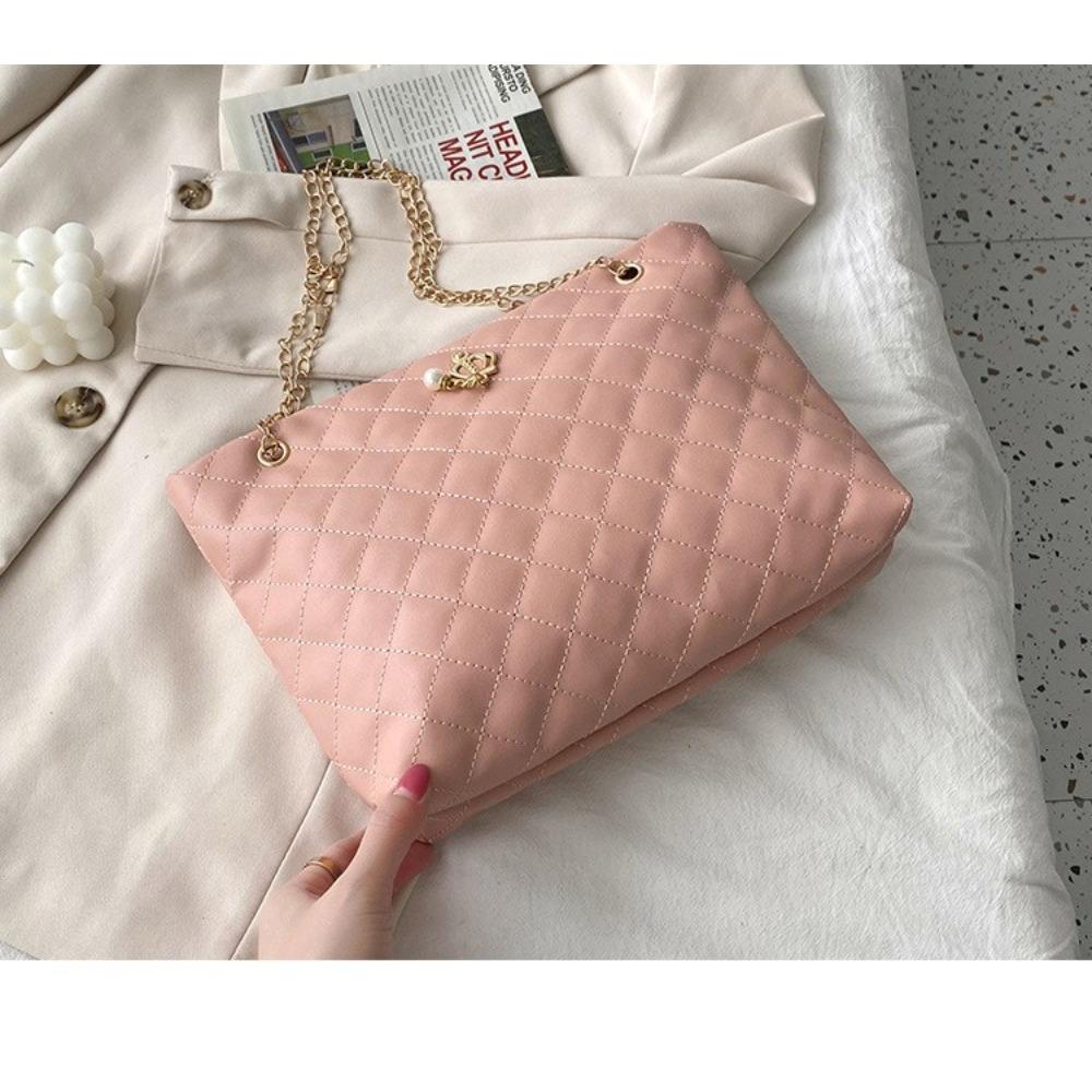 Women's Quilted Stitch Crown Bag, Chain Bag, Shoulder Bag, Wallet, Crossbody Bag