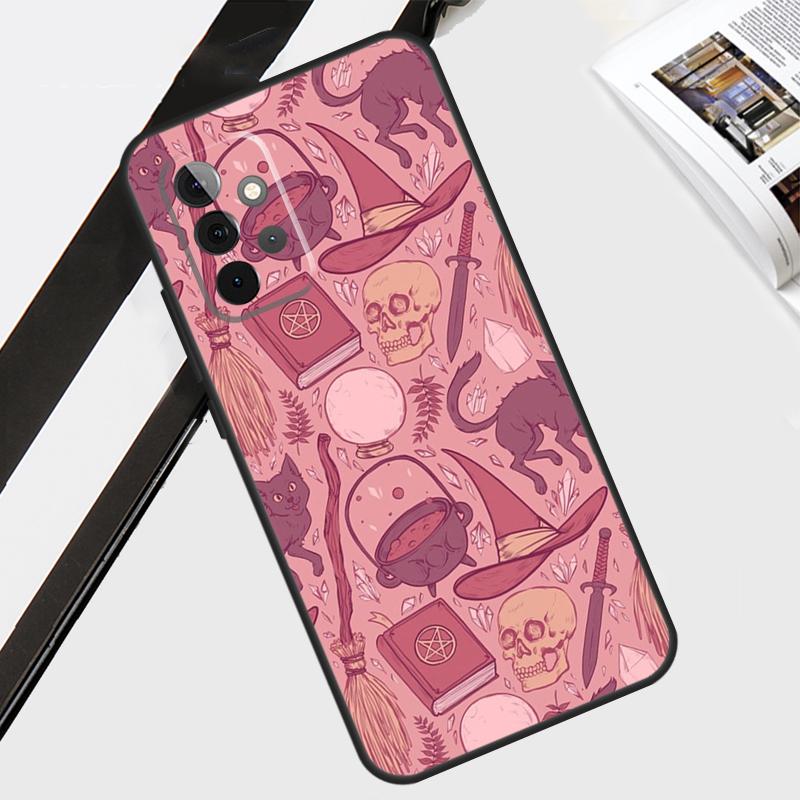 Magic Witch Witchcraft Case For Samsung Galaxy A06 A56 A36 A26 A16 A54 A34 A14 A12 A22 A32 A52 A13 A53 A15 A35 A55