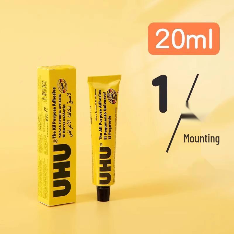 Craft & Repair Super Glue for Glass, Metal, Wood, and Shoes - Multifunctional Adhesive