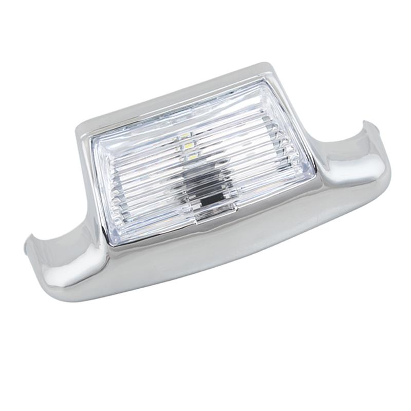 Chrome Motorcycle LED Front Rear Fender Tip Light For Harley Road King FLHR Heritage Softail Classic FLSTC Electra Glide