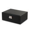 Black Jewelry Box Case Organizer Women' Box Decoration