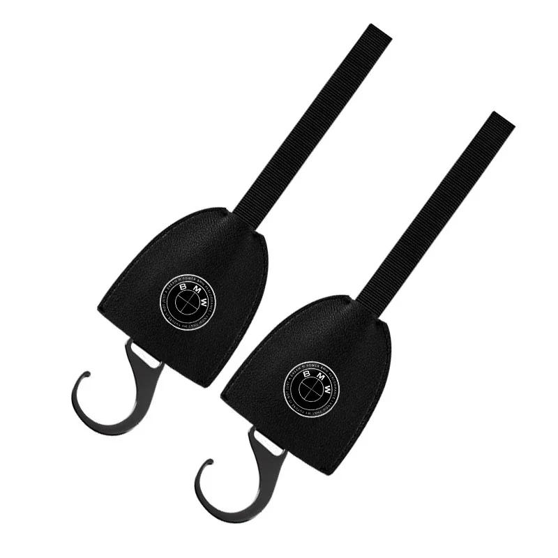 BAII9 2025 Hot Car Seat Back Hook Retractable Headrest Hanger Car Storage Accessories For BMW 50th kith X5 X6 G05 G06 F15 F16 E70 E71