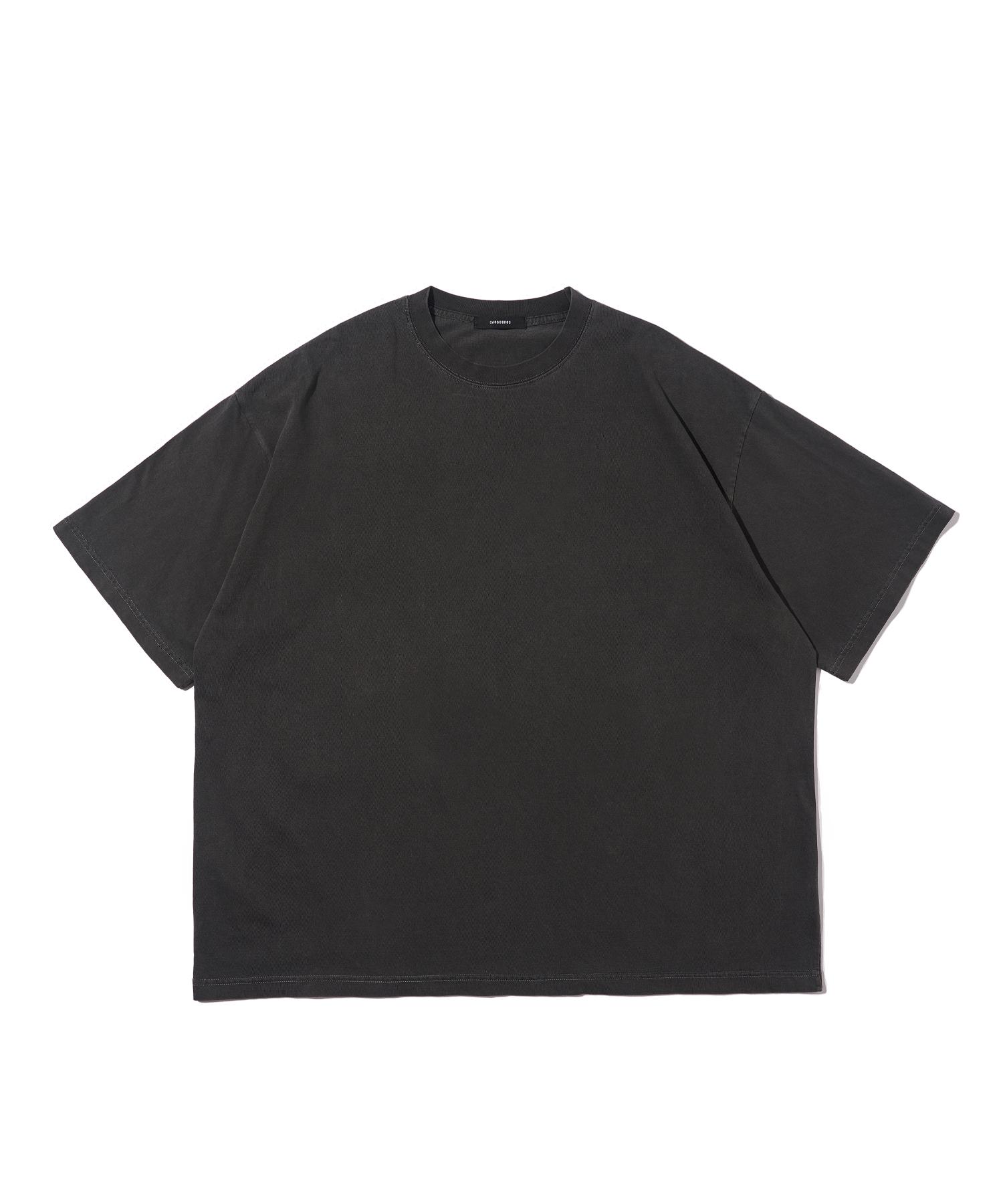 Cargo Bros Pigment Overbox Short Sleeve T-Shirt (Charcoal) Free