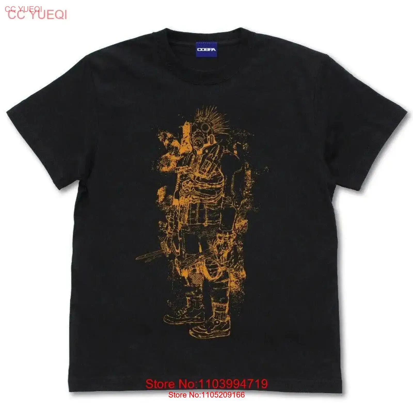 Presale Dorohedoro Q Hayashida Exhibition 2022 Kaiman Caiman T Shirt Black Vintage Washed Designer Clothes Slightly Stretched S разноцветный