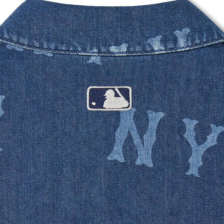 New MLB New York Yankees Shirt Unisex Indigo 3ADRB0243-50INS