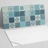 Naklejany Panel Winylowy Do Przedpokoju 120X60 Cm Wzory W Mozaice Geometrycznej