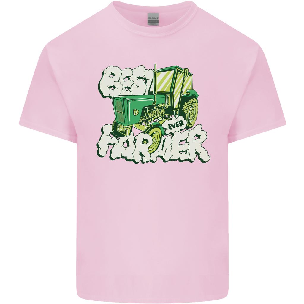 Best Farmer Ever Farming Fathers Day Unisexs Light Cotton TShirt