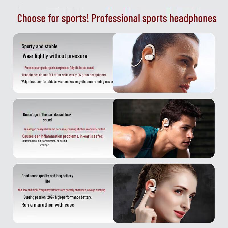 OKSJ HM-50 Bone Conduction Sport Headphones