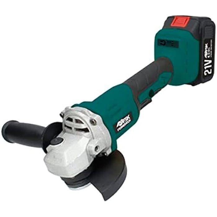 Vinkelsliper trådløs - FERRESTOCK - 21V - 125mm - Batteri 4.0Ah - Profesjonell