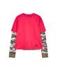 Chindaun Mehrlagiges T-Shirt (rot)