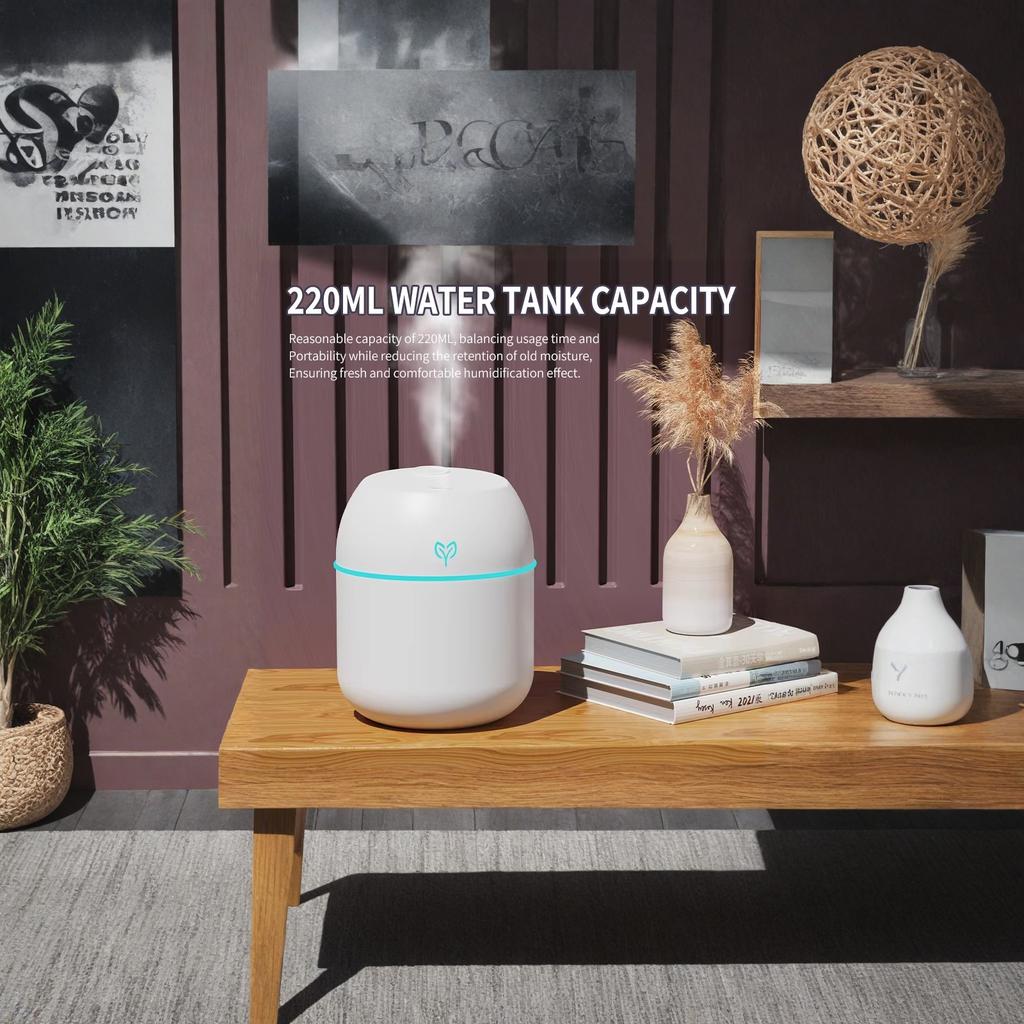 USB Quiet Humidifier Cute Humidifier Large Mist for Home