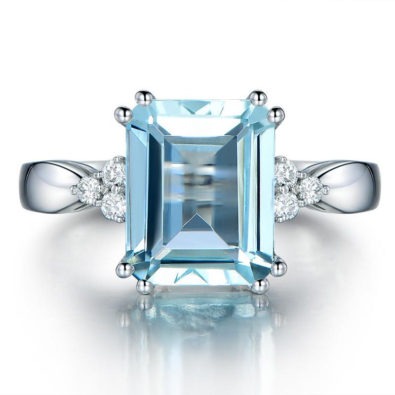 18k Colorful Sapphire Ring