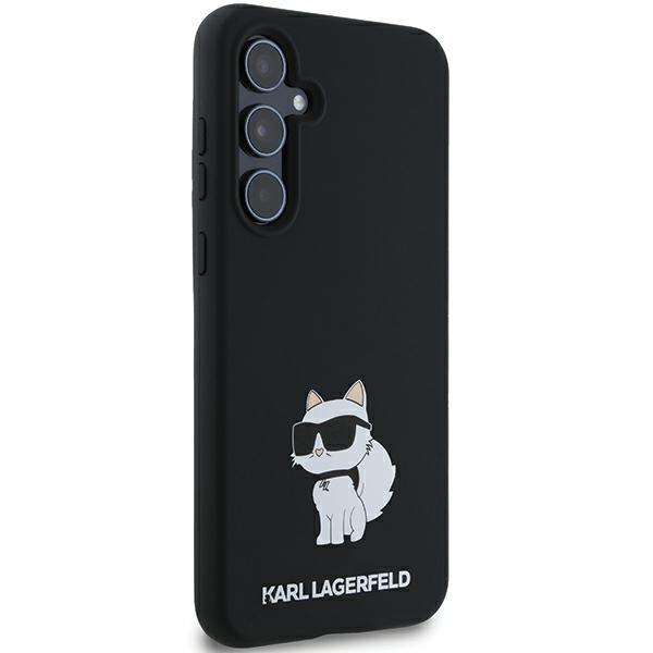 Pouzdro pro Samsung Galaxy A35 Karl Lagerfeld Silikonové Černé