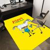 1PC Pippi Langstrump Horse Extra Large Non Slip Floor Carpet, Office, Family, Bedroom, Studio Large Area Rug Indoor Rugs