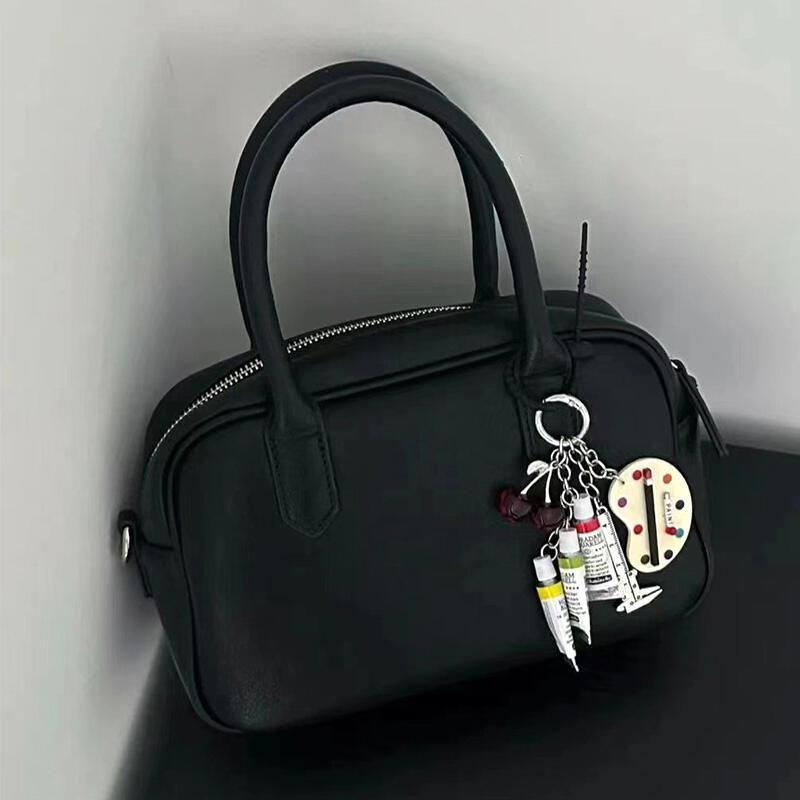 

Art watercolor paint palette keychain bag charm key ring goods