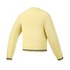 Fila Tennis Simple Classic Retro Sports Casual Versatile Comfortable Knitted Sweater Women sweater Water-Yellow A11W613401FYE