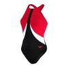 Speedo Womens/Ladies Colour Block One Piece Swimsuit