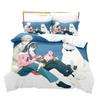 Anime 3D Digital Printing Bedding Four-Piece Set Three-Piece Spy Play House Sheets Quilt