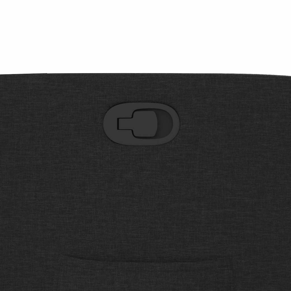 Relax Chair Black Fabric