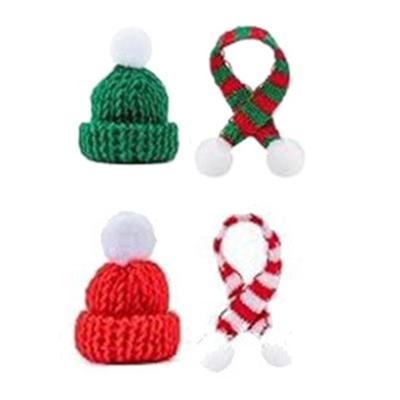 Ručně vyráběné příze Kostým na Vánoce v podobě láhve vína Pohodlná sváteční dekorace pro domácnost, kancelář, párty potřeby