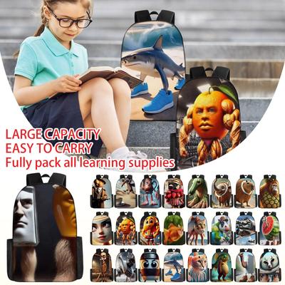 Studentenrucksack 3D Digitaldruck Rucksack