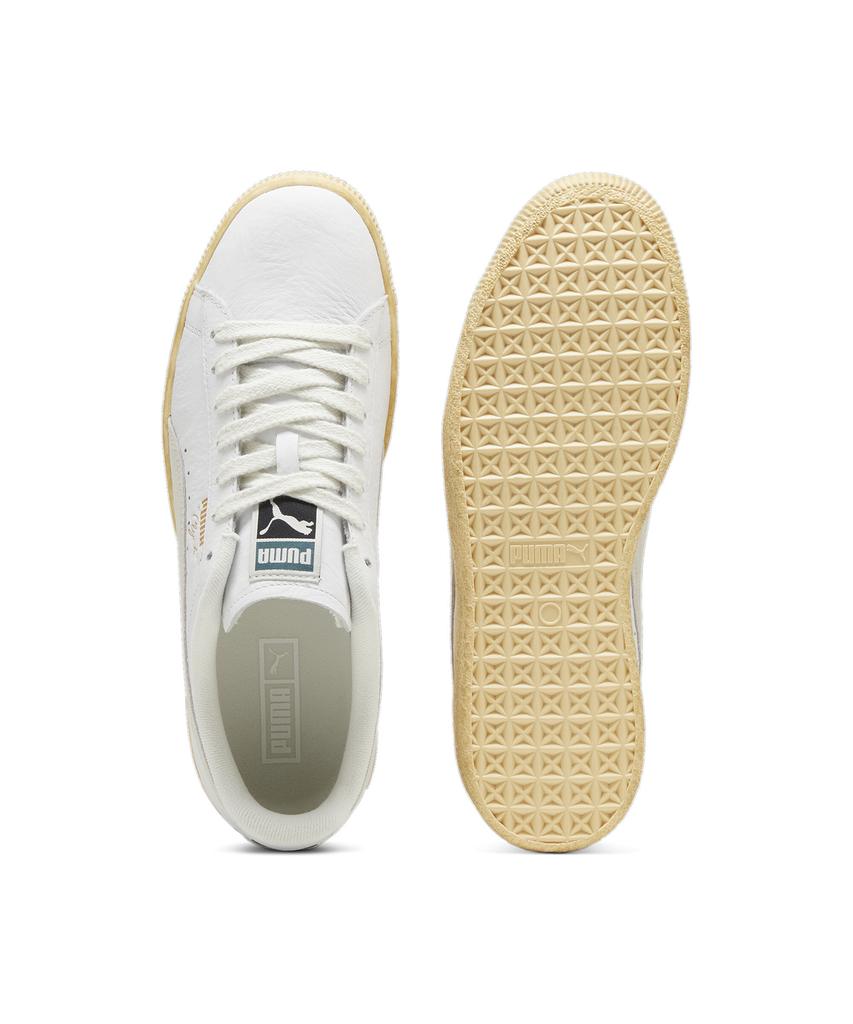 Puma Clyde Vintage - Puma White:Light Straw:Warm White / 394687-04