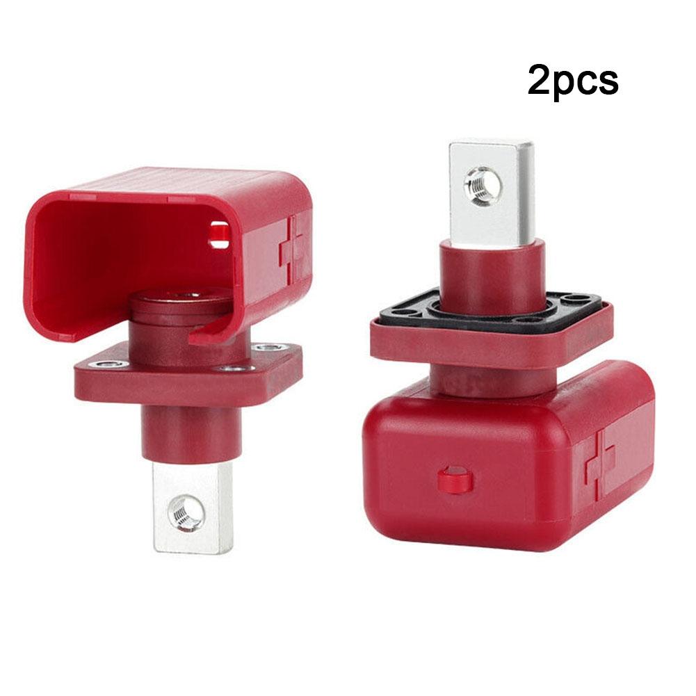Terminal Battery Terminal Post 2PCS/Set All Copper Connector Energy