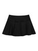 Influencer-Style High-Waist Pleated A-Line Skirt with Sweet Bow Tie for Women - Autumn/Winter