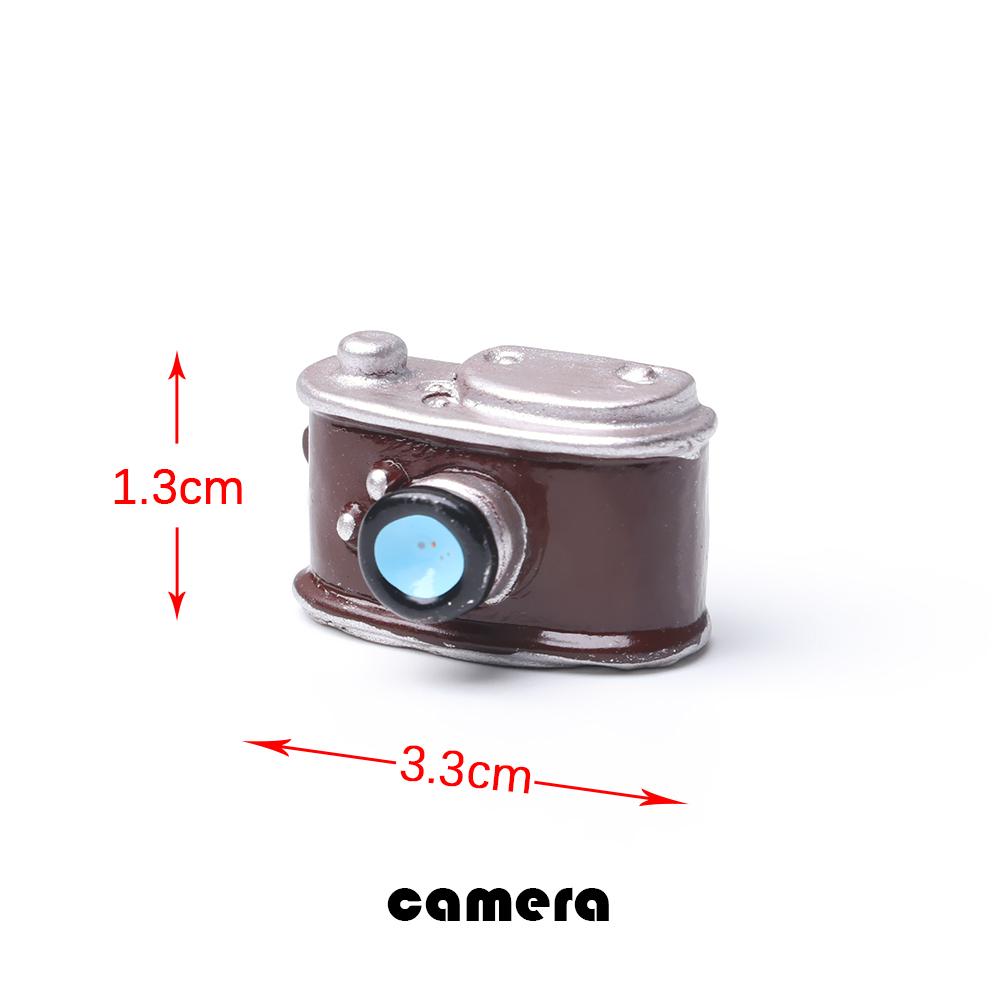 Craft Home Decor Toy Resin Mini Pianos TV Model Telephone Furniture Figurine